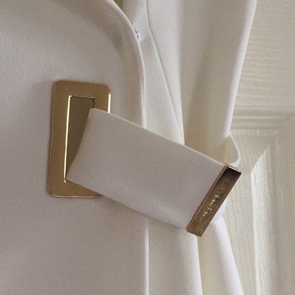 Calvin Klein White Tuxedo Dress - Picture 3 of 6